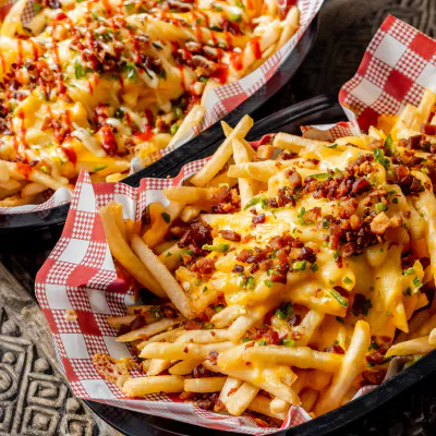 Loaded cheese fries